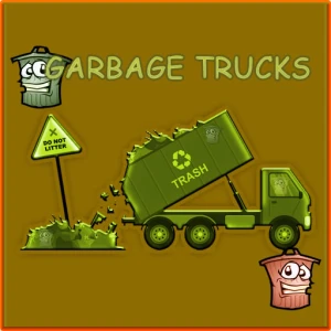 Garbage Trucks Hidden Trash Can - Play Free Best Adventure Online Game on JangoGames.com