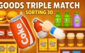 Goods Triple Match - Sorting 3D - Play Free Best match-3 Online Game on JangoGames.com