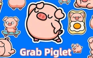 Grab Piglet - Play Free Best match-3 Online Game on JangoGames.com