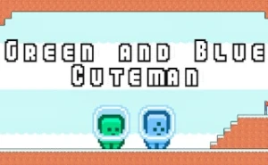 Green and Blue Cuteman - Play Free Best monster Online Game on JangoGames.com