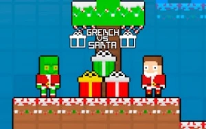 Grench vs Santa - Play Free Best two-player Online Game on JangoGames.com