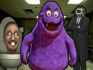 Grimace Shake Escape Skibidi and Cameraman - Play Free Best Action Online Game on JangoGames.com