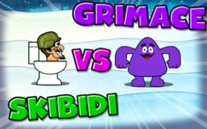 Grimace Vs Skibidi - Play Free Best strategy Online Game on JangoGames.com