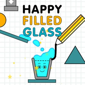 Happy Filled Glass - Play Free Best Art Online Game on JangoGames.com