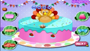 Happy Thanksgiving Cake Master - Play Free Best Casual Online Game on JangoGames.com