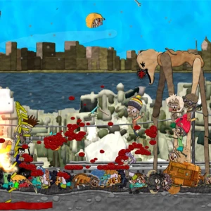 Hard Rock Zombie Truck Plastiline - Play Free Best Shooter Online Game on JangoGames.com