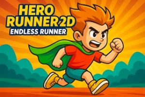 Hero Runner 2D Endless Run - Play Free Best runner Online Game on JangoGames.com