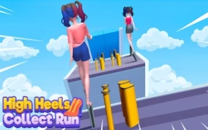 High Heels Collect Run - Play Free Best runner Online Game on JangoGames.com