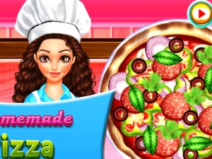Homemade Pizza Cooking - Play Free Best Cooking Online Game on JangoGames.com