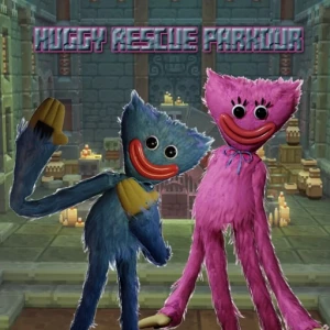 Huggy Rescue Parkour - Play Free Best Agility Online Game on JangoGames.com