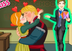 Ice Princess School Kiss - Play Free Best Dress-up Online Game on JangoGames.com