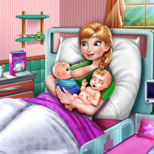 Ice Princess Twins Birth - Play Free Best Dress-up Online Game on JangoGames.com