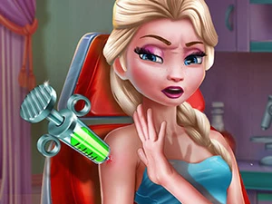 Ice Queen Vaccines Injection - Play Free Best Dress-up Online Game on JangoGames.com