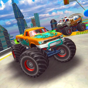 Impossible Monster Truck race Monster Truck Games 2021  - Play Free Best Racing & Driving Online Game on JangoGames.com