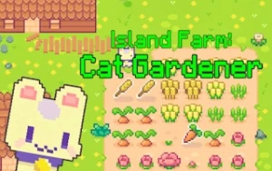 Island Farm Cat Gardener - Play Free Best  Online Game on JangoGames.com