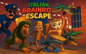 Italian Brainrot Escape - Play Free Best escape Online Game on JangoGames.com
