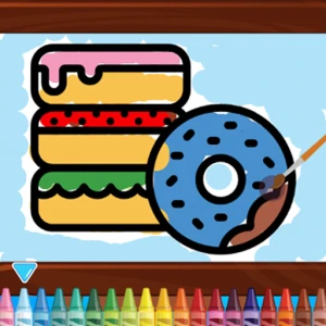 Kids Coloring Bakery - Play Free Best Art Online Game on JangoGames.com