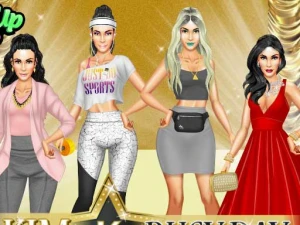 Kim K Busy Day - Play Free Best Dress-up Online Game on JangoGames.com