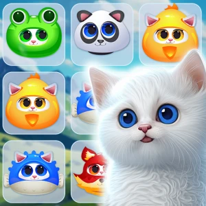 Kitty Jewel Quest - Play Free Best Match-3 Online Game on JangoGames.com