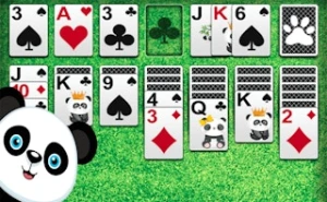 Klondike Solitaire Panda - Play Free Best  Online Game on JangoGames.com