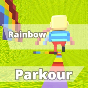KOGAMA Rainbow Parkour - Play Free Best Adventure Online Game on JangoGames.com
