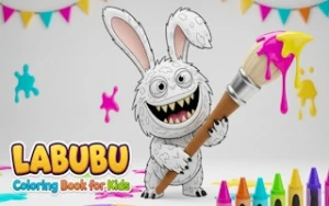 Labubu Coloring Book for Kids - Play Free Best coloring Online Game on JangoGames.com