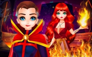 Lady Strange and Ruby Witch - Play Free Best fashion Online Game on JangoGames.com