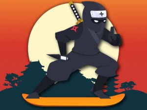 Lava And Ninja Skateboard - Play Free Best Sports Online Game on JangoGames.com