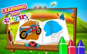 Learning and Coloring For Kids - Play Free Best kids Online Game on JangoGames.com