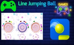 Line Jumping Ball - Play Free Best ball Online Game on JangoGames.com