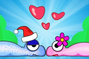 Lover Worm - Play Free Best Adventure Online Game on JangoGames.com