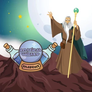 Magical Wizard Match 3 - Play Free Best Match-3 Online Game on JangoGames.com