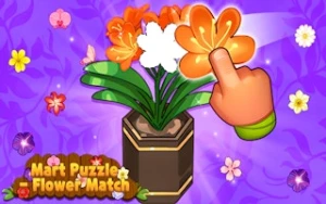 Mart Puzzle Flower Match - Play Free Best match-3 Online Game on JangoGames.com