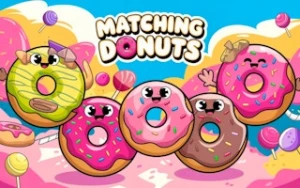 Matching Donuts - Play Free Best match-3 Online Game on JangoGames.com