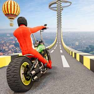 Mega Ramp Bike Racing Tracks - Play Free Best Simulation Online Game on JangoGames.com