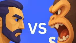 Men Vs Gorilla - Play Free Best fighting Online Game on JangoGames.com