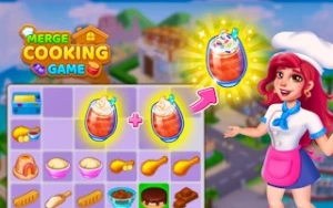 Merge Cooking Game - Play Free Best puzzle Online Game on JangoGames.com