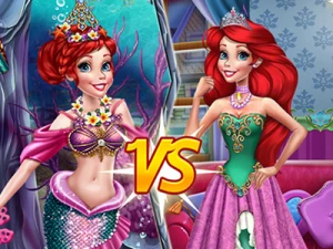 Mermaid vs Princess - Play Free Best Dress-up Online Game on JangoGames.com