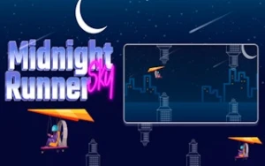 Midnight Sky Runner - Play Free Best casual Online Game on JangoGames.com