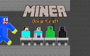 Miner GokartCraft - 4 Player - Play Free Best adventure Online Game on JangoGames.com