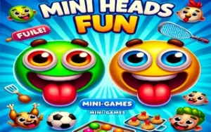 Mini Heads Fun - Play Free Best multiplayer Online Game on JangoGames.com