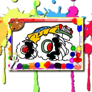 Monster Truck Coloring Book - Play Free Best Art Online Game on JangoGames.com