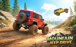 Moutain Jeep Drive - Play Free Best simulation Online Game on JangoGames.com