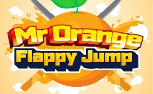 Mr. Orange Flappy Jump - Play Free Best arcade Online Game on JangoGames.com