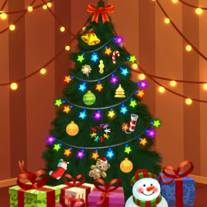 My Christmas Tree Decoration - Play Free Best Art Online Game on JangoGames.com