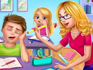 My Teacher Classroom Fun - Play Free Best Art Online Game on JangoGames.com