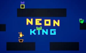 Neon King - A local multiplayer Platformer - Play Free Best pixel Online Game on JangoGames.com