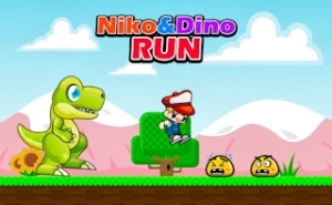 Niko and Dino Run - Play Free Best dinosaur Online Game on JangoGames.com