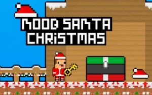 Noob Santa Christmas - Play Free Best minecraft Online Game on JangoGames.com