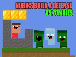 Nubiks build a defense vs zombies - Play Free Best  Online Game on JangoGames.com